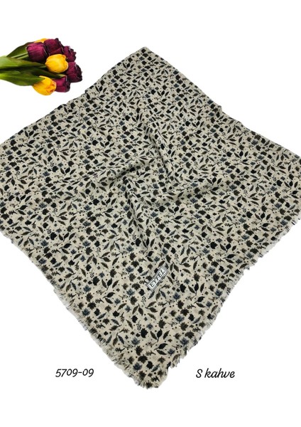 5709 Flamlı Pamuk Eşarp