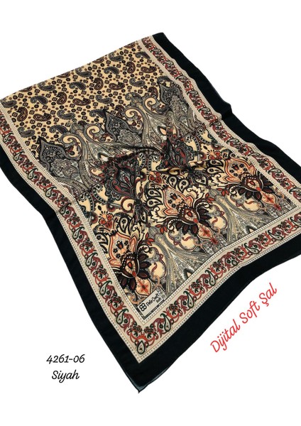 4261 Dijital Soft Şal