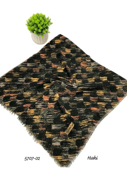 5707 Flamlı Pamuk Eşarp