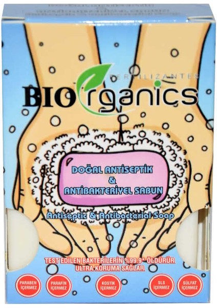 Kostiksiz Doğal Antiseptik ve Sabun 100 gr