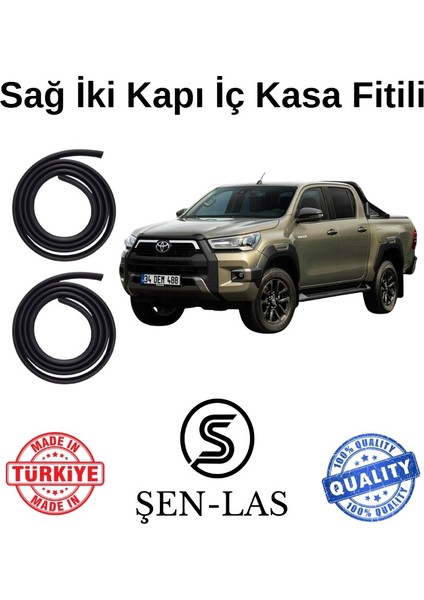Toyota Hilux (2016-2025) Şen-Las Sağ Ön ve Arka Fitili ŞL42208