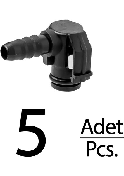 Mercedes, Iveco, Man Için Termostat Su Hortumu Boru Konnektörü- 5 Adet