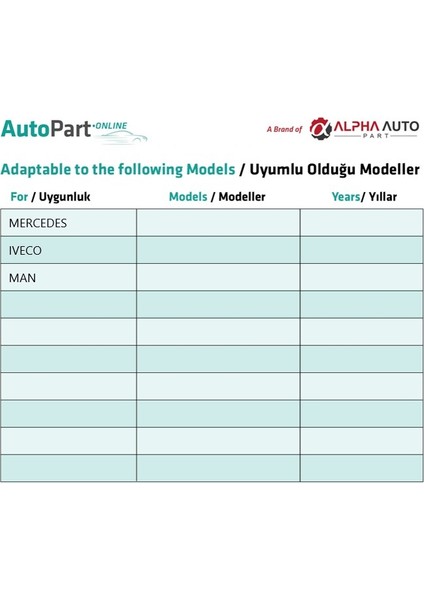 Mercedes, Iveco, Man Için Termostat Su Hortumu Boru Konnektörü- 5 Adet