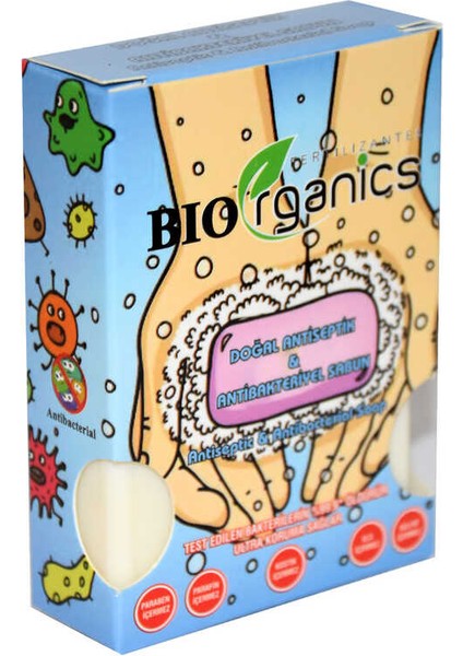 Kostiksiz Doğal Antiseptik ve Sabun 100 gr indirimleri