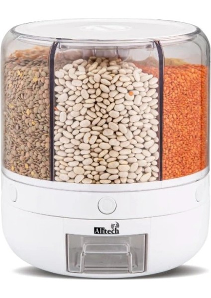 360° Dönebilir 10 Litre Gıda Organizeri modelleri