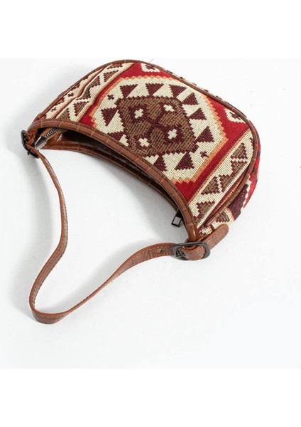 Lüks Motif Desen Baget Çanta