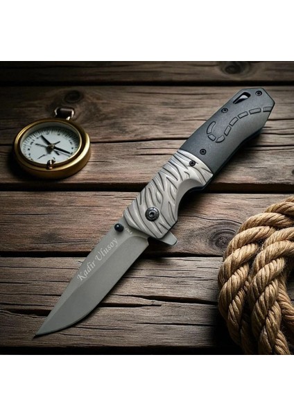 Kişiye Özel Taktik Kamp Çakısı – Outdoor Macera ve Hediye Seçeneği