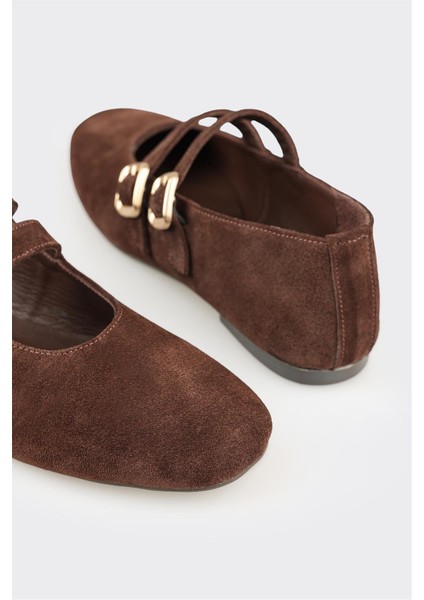 Kahve Deri Kadın Günlük Ayakkabı indirimleri