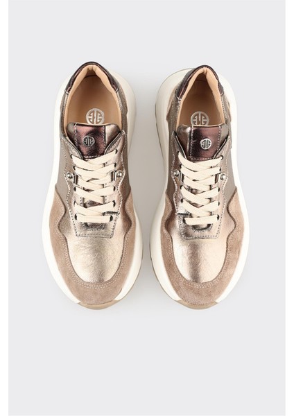 Vizon Deri Kadın Spor Ayakkabı fırsatları