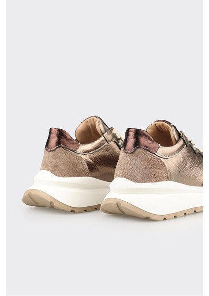 Vizon Deri Kadın Spor Ayakkabı indirimleri