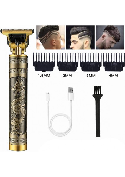 Profesyonel Berber Tipi Saç Sakal Tıraş Makinesi (4887) modelleri