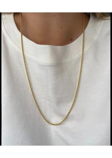 Çelik Halat Burgu Kalın Zincir 60CM modelleri