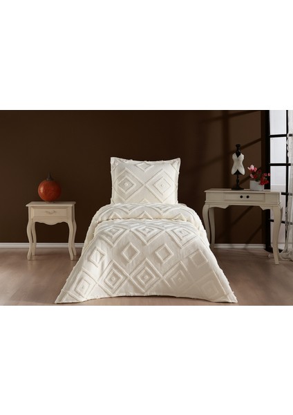 Iskandinav Jasmin 2 Parça Tek Kişilik Yatak Örtüsü