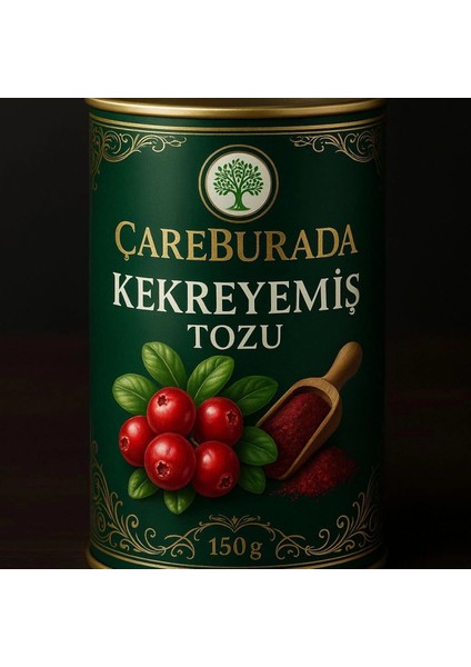 Çareburada Kekreyemiş Tozu 160 Gr. (20 x 8 Gr)