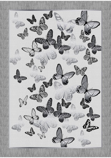 Pamuk Dokuma Taban Kaymaz Yıkanabilir Modern Desenli Mutfak Için Mutfak Halısı