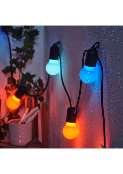 Solvınden Aydınlatma Zinciri, Çok Renkli, 7 M, 24'lü fırsatları