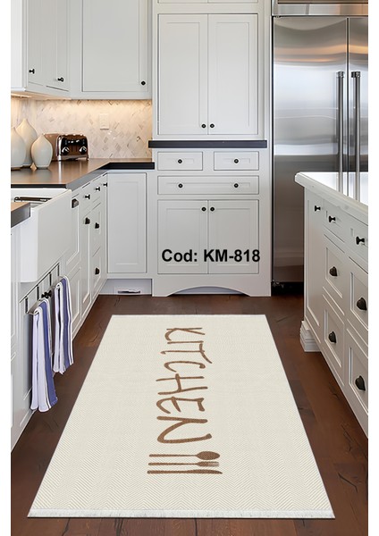 Pamuk Dokuma Taban Kaymaz Yıkanabilir Modern Desenli Mutfak Için Mutfak Halısı fiyatları