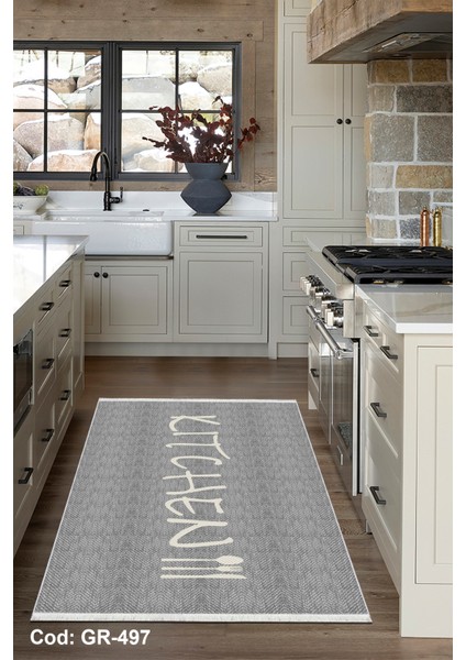 Pamuk Dokuma Taban Kaymaz Yıkanabilir Modern Desenli Mutfak Için Mutfak Halısı fiyatları