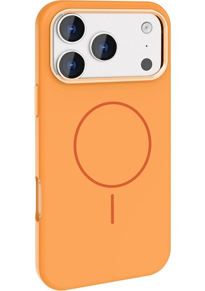 Apple iPhone 17 Pro Kılıf M-Safe Şarj Özellikli Metal Kamera Çerçeveli Redclick Edi Silikon Kapak fiyatları