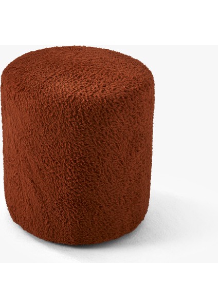 Teddy Bench ve Puff Seti Kiremit Renk modelleri