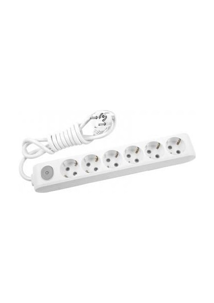 Viko Multilet 6 Lı Anahtarlı 3 Metre Kablolu Grup Priz
