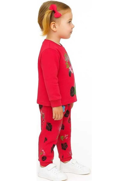 Kırmızı Flamingo 4-6 Yaş Çocuk Alt Üst Takım fiyatları