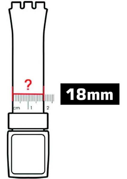 18MM Saat Plastik Silikon Kordon Tutucu Kayış Köprüsü Halka Askı modelleri