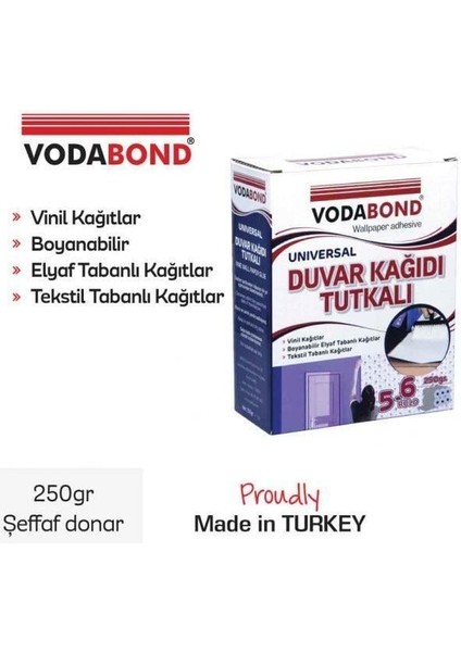 Vodabond 250 gr Duvar Kağıdı Yapıştırıcısı