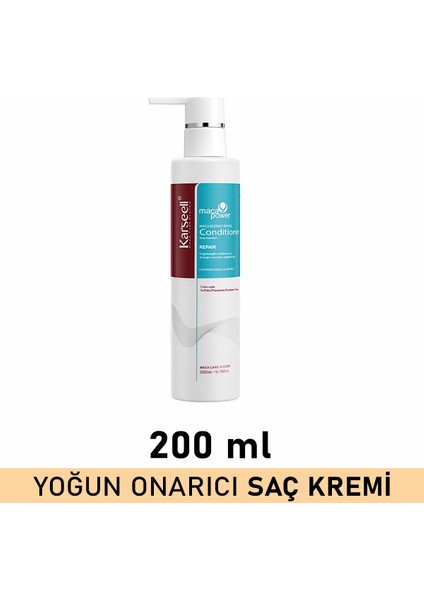 Maca Yoğun Onarıcı Repair Saç Kremi 200 ml