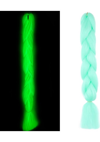 Fosforlu Neon Örgülük Saç Esperer 100 Gr. / Su Yeşili