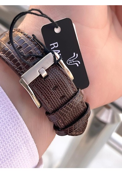 Nişan ve Damatlara Özel Deri Kordon 2 Yıl Garantili 5 Atm Erkek Kol Saati+Bileklik Rmd.44 indirimleri