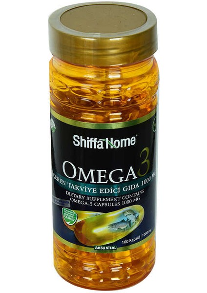 Shiffa Home Omega3 Yumuşak 1000 Mg x 100 Kapsül