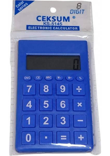 Cep Tipi 8 Hane Hesap Makinesi ( Mavi ) fiyatları