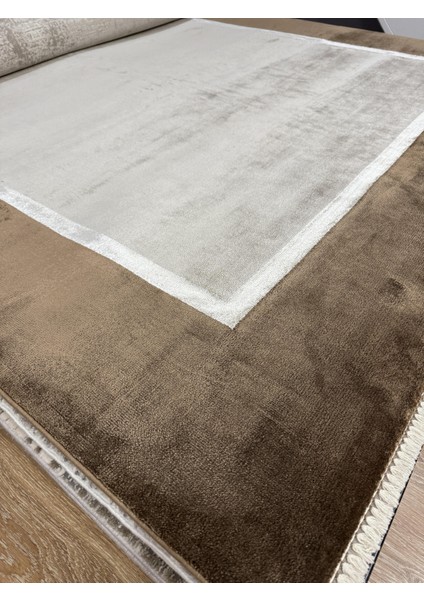 Overdye 601 Vizon Doğal Bambu Viskon Halı