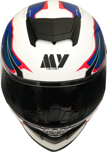 Gp My Helmet MKS001-WBR Yarış Spoiler Güneş Vizörlü Şeffaf Full Face Motosiklet Kaskı M fiyatları