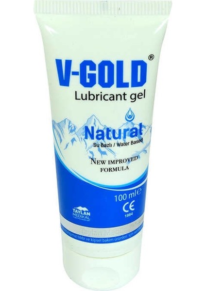 Kayganlaştırıcı Jel Natural Su Bazlı 100 ml Lubricant Gel