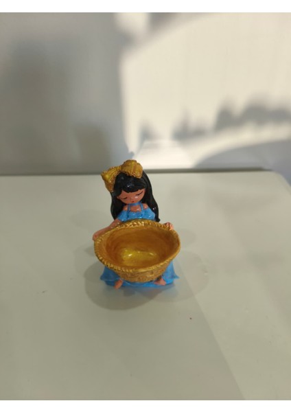 Sunumluk Lokumcu Prenses - Dekoratif Ev Aksesuarı