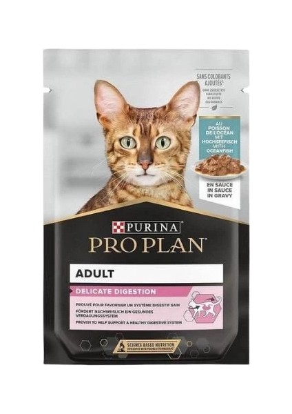 Pro Plan Okyanus Balıklı Pouch Yetişkin Konserve Kedi Maması 85 gr
