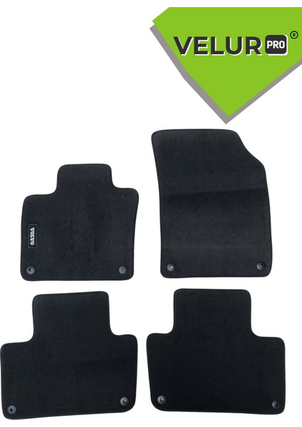 Volvo Xc 90 2016 Sonrası Araca Özel Halı Oto Paspas Velur Paspas fiyatları