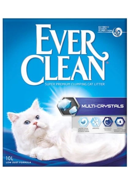 Ever Clean Multi Kristal Topaklanan Kedi Kumu 10 Lt