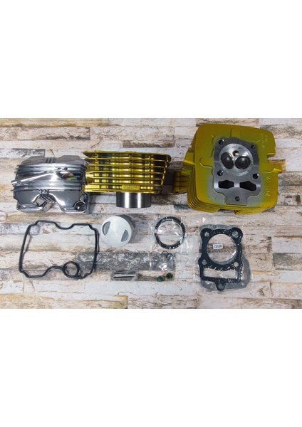Çita 150CC Lik Gold Silindir (62 mm 13 Perno Boy 69) Üst Kapak (Dq Subablı) fırsatları