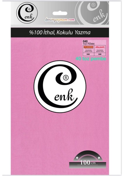 3001 Cenk 100 cm Düz Poşetli Yazma