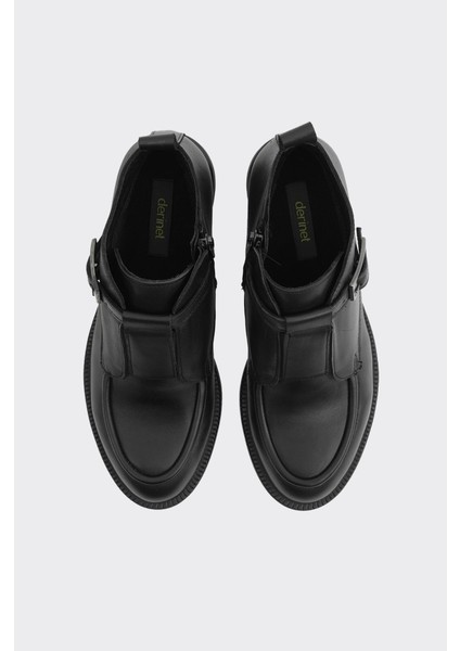 Fermuarlı Hakiki Deri Kadın Bot modelleri