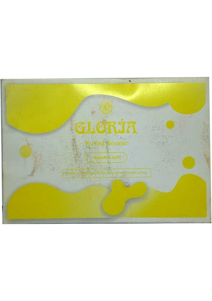 Kumaş Boyası Kanarya Sarı 10 gr Pkt