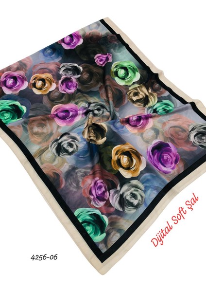 4256 Dijital Soft Şal