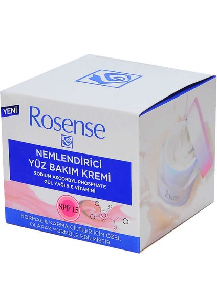 Nemlendirici Yüz Kremi 50ML - Normal Karma Cilt modelleri
