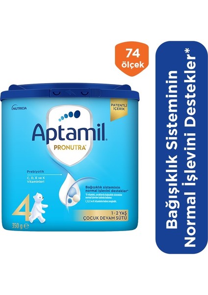 Aptamil Çocuk Devam Sütü Maması No4 1 Yaş+ 350 gr