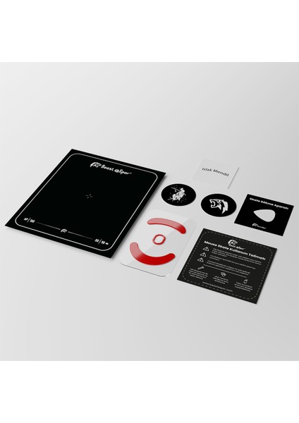 Scyrox V8 - Mouse Skate Red Edition %100 Ptfe modelleri