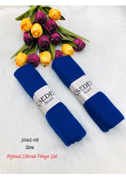 3045 Lüks Likralı Penye Şal