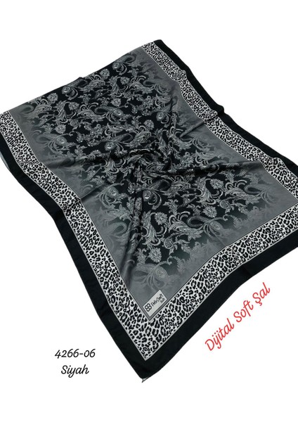 4266 Dijital Soft Şal